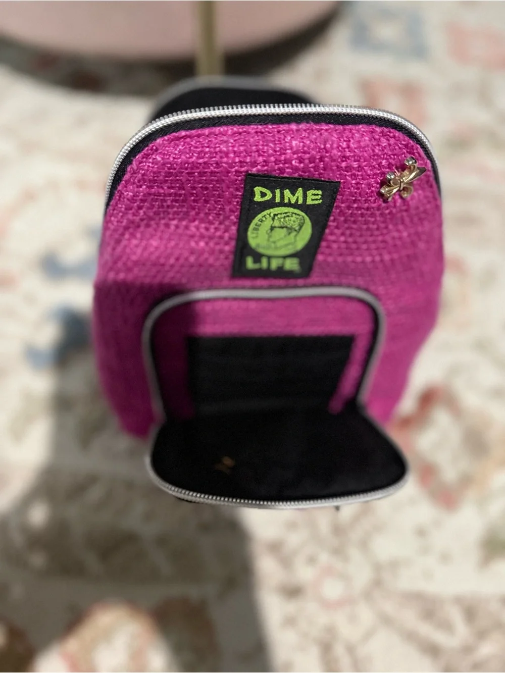 Dime Bags Mini Hobo Bag - Pink